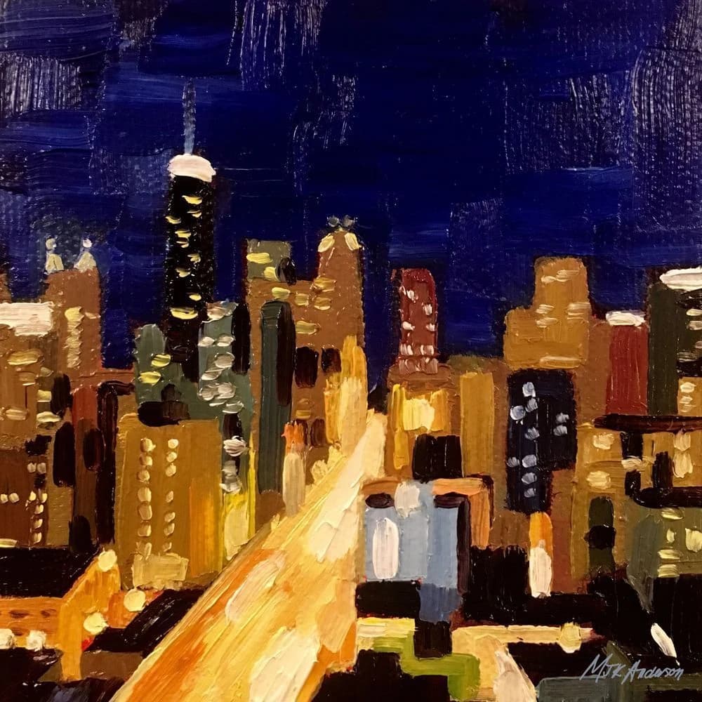 Chicago At Night