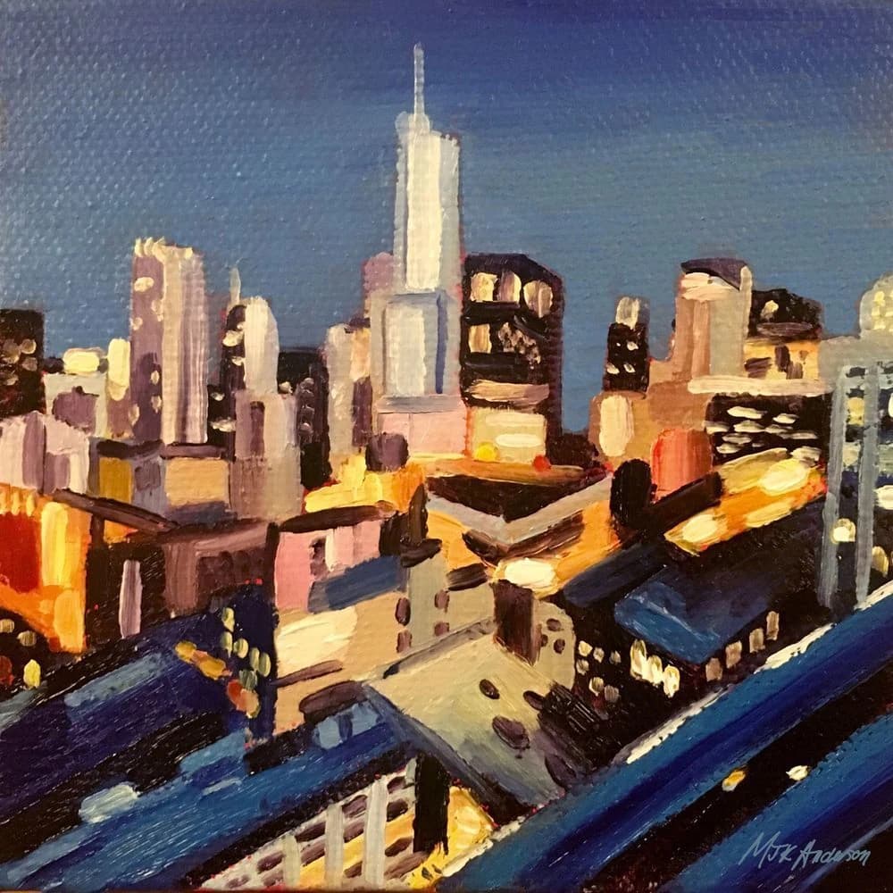 Chicago Rooftop View