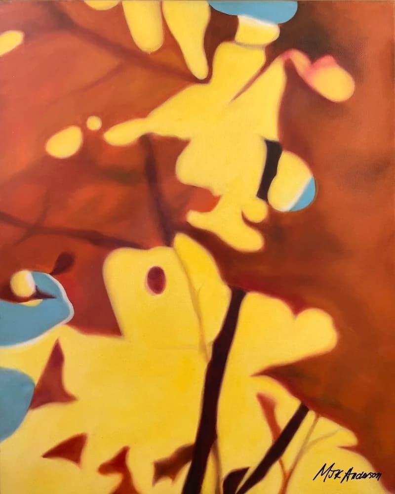 Fall Leaves Abstraction 1