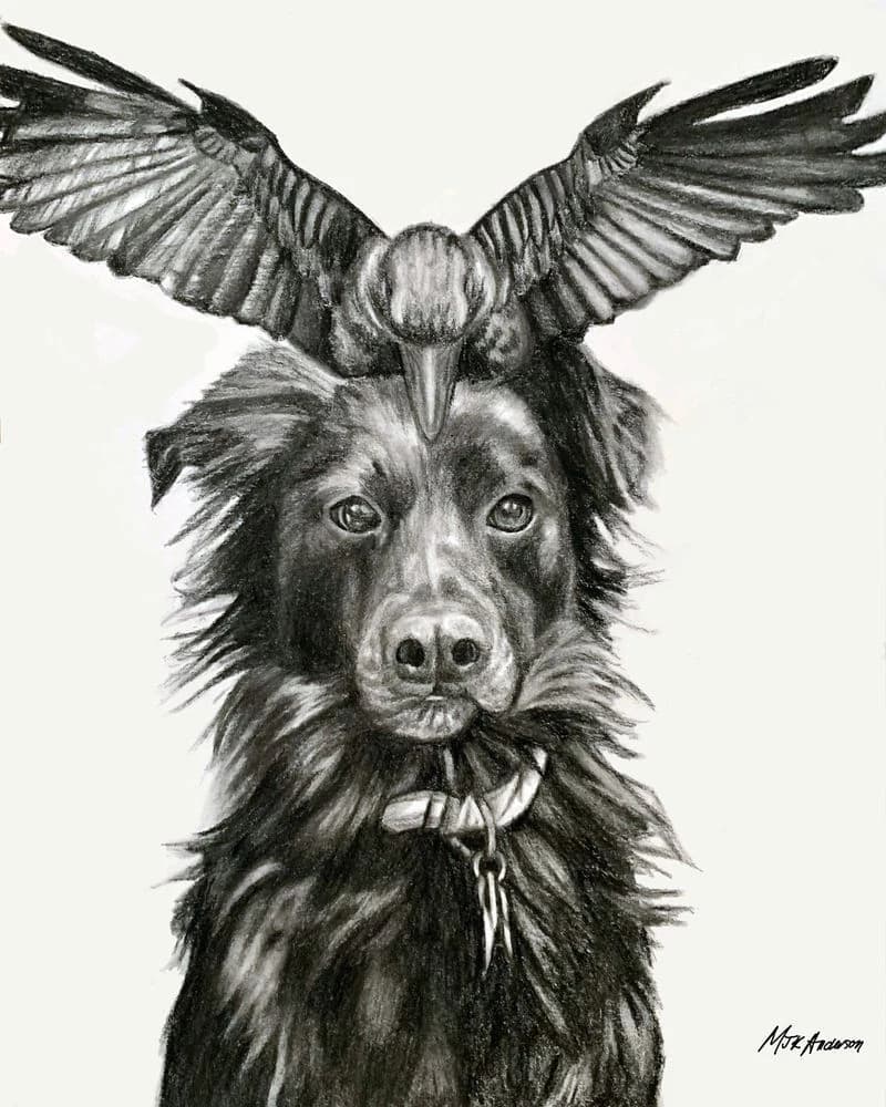 The Pup And The Raven